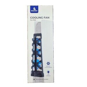 NexiGo PS5 Accessories Cooling Fan Auto On/Off with LED Light for Both Types PS5